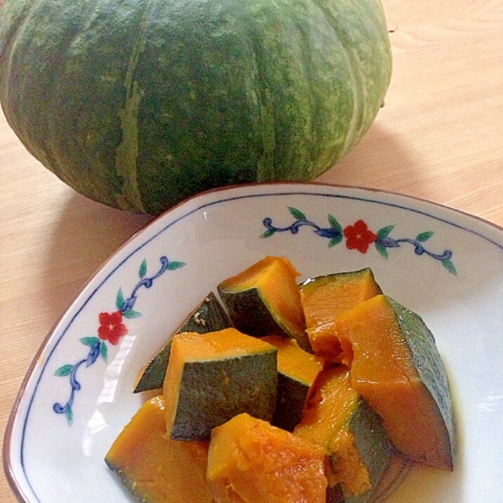 簡単☆レンジdeカボチャの煮物♪